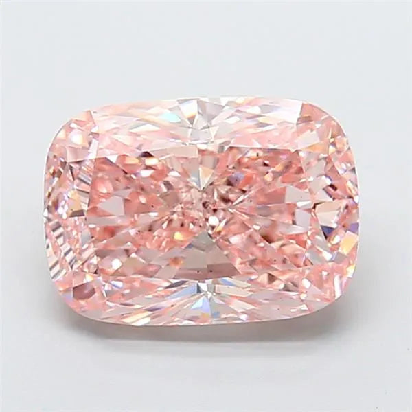 4.01ct Cushion modified Lab Grown Diamond (Colour Fancy Intense Pink, Clarity SI1, IGI Certified)