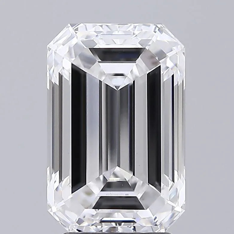 4.01ct Emerald Lab Grown Diamond (Colour D, Clarity VS1, IGI Certified)
