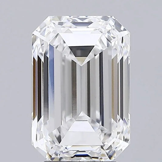 4.01ct Emerald Lab Grown Diamond (Colour D, Clarity VVS1, IGI Certified)
