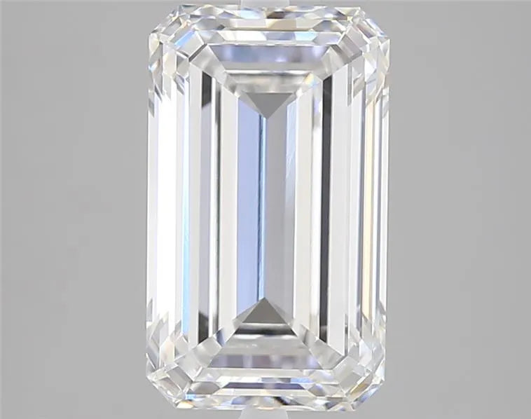 4.01ct Emerald Lab Grown Diamond (Colour D, Clarity VVS1, IGI Certified)