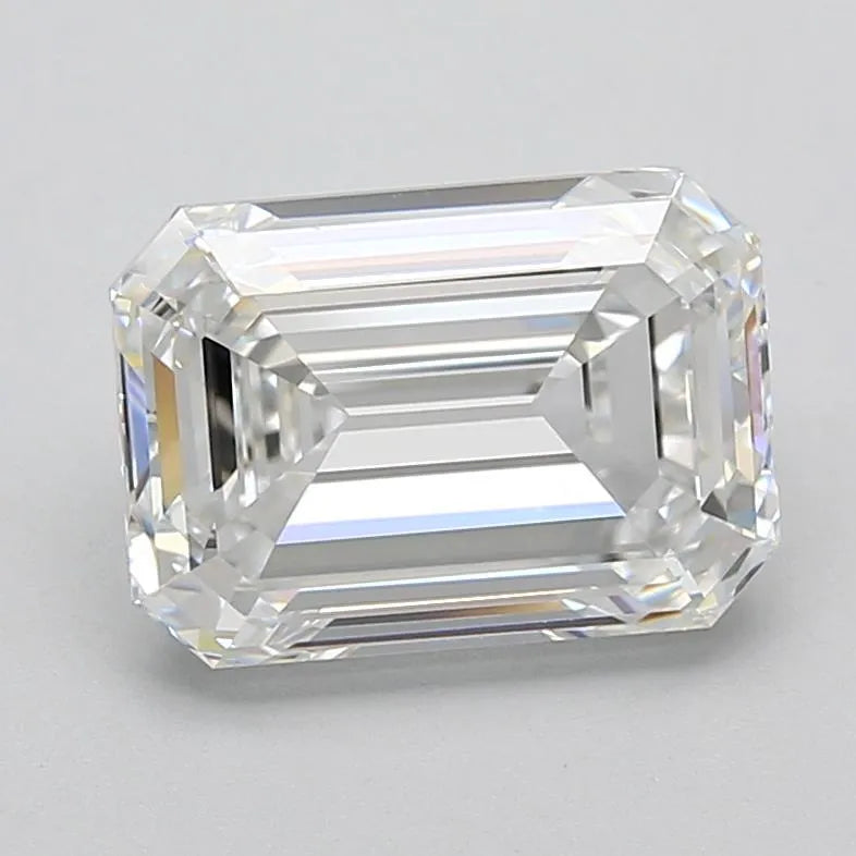 4.01ct Emerald Lab Grown Diamond (Colour D, Clarity VVS2, GIA Certified)