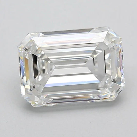 4.01ct Emerald Lab Grown Diamond (Colour D, Clarity VVS2, GIA Certified)