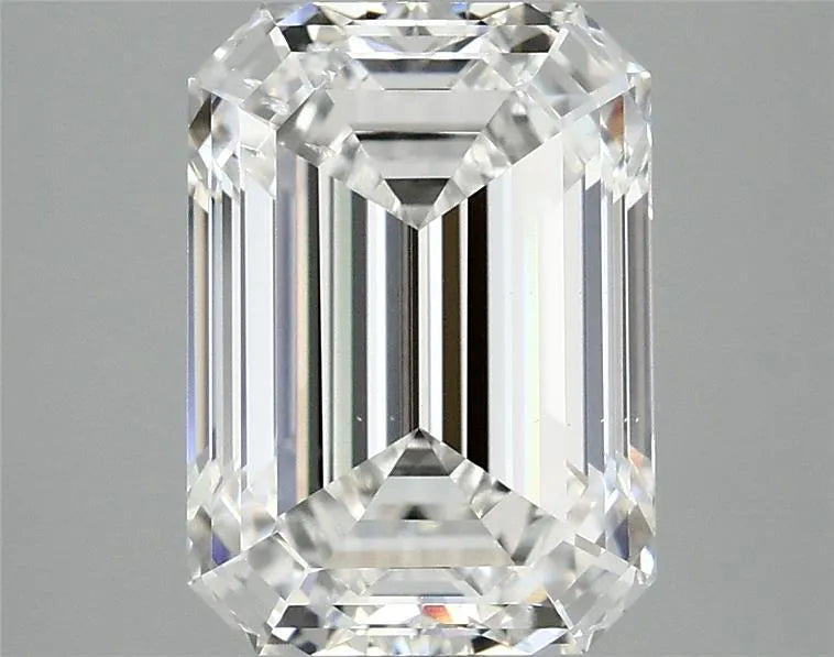 4.01ct Emerald Lab Grown Diamond (Colour E, Clarity SI1, IGI Certified)