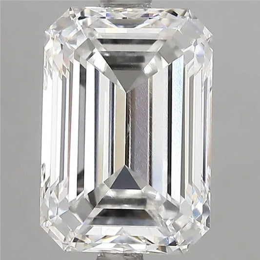 4.01ct Emerald Lab Grown Diamond (Colour E, Clarity VVS2, IGI Certified)