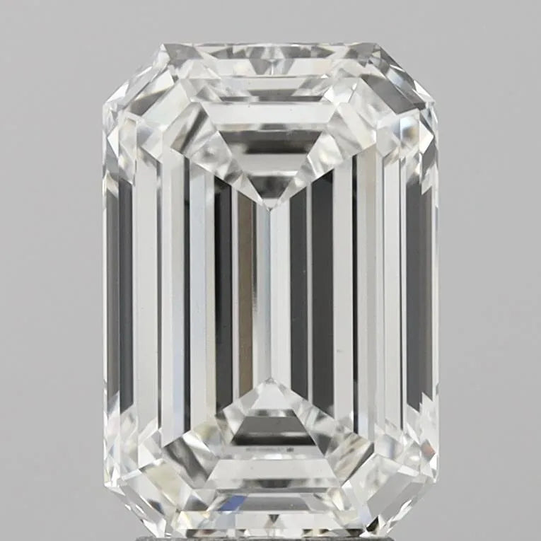 4.01ct Emerald Lab Grown Diamond (Colour F, Clarity VVS2, IGI Certified)
