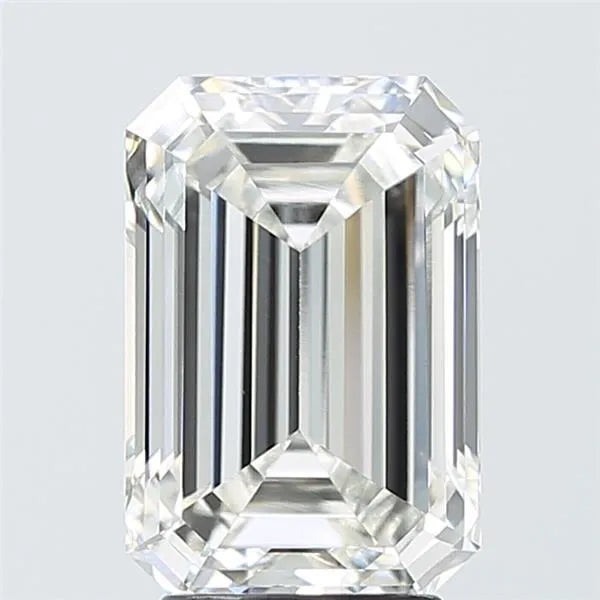 4.01ct Emerald Lab Grown Diamond (Colour F, Clarity VVS2, IGI Certified)