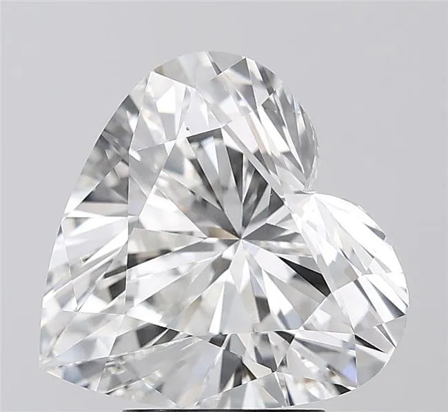 4.01ct Heart Lab Grown Diamond (Colour F, Clarity VVS1, IGI Certified)