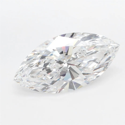 4.01ct Marquise Lab Grown Diamond (Colour D, Clarity IF, IGI Certified)