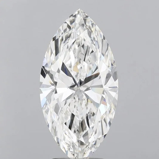 4.01ct Marquise Lab Grown Diamond (Colour E, Clarity VS1, IGI Certified)