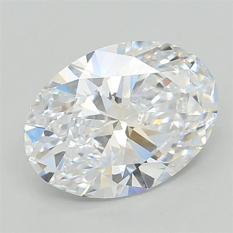 4.01ct Oval Lab Grown Diamond (Colour D, Clarity IF, IGI Certified)
