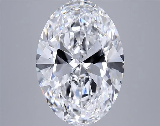 4.01ct Oval Lab Grown Diamond (Colour D, Clarity VS1, IGI Certified)