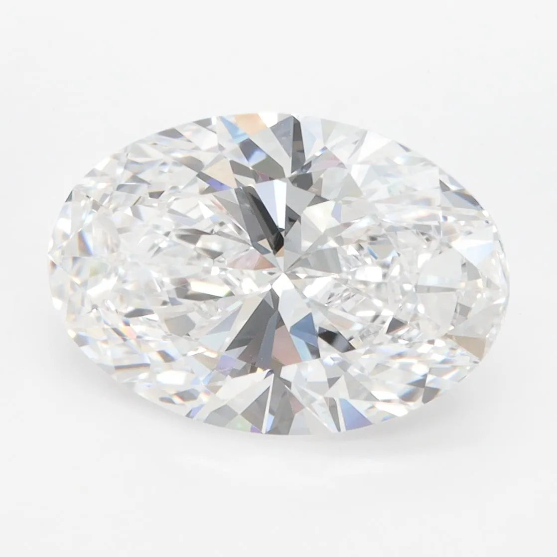 4.01ct Oval Lab Grown Diamond (Colour D, Clarity VVS1, GIA Certified)