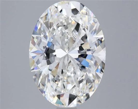 4.01ct Oval Lab Grown Diamond (Colour E, Clarity VVS1, IGI Certified)
