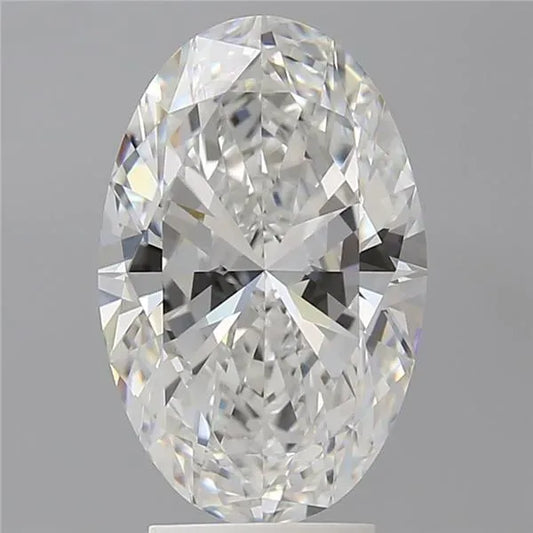 4.01ct Oval Lab Grown Diamond (Colour E, Clarity VVS2, IGI Certified)