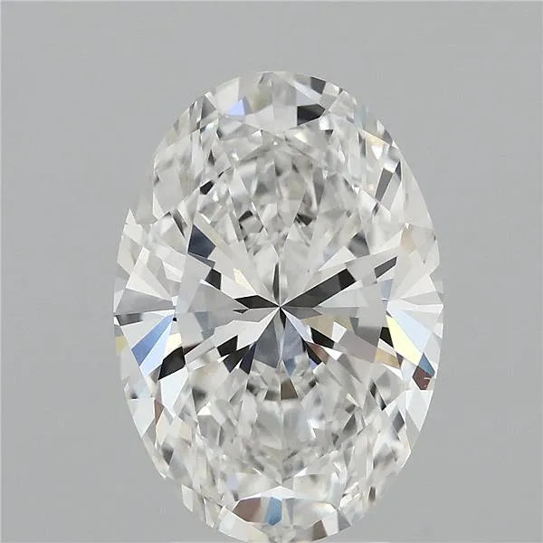 4.01ct Oval Lab Grown Diamond (Colour F, Clarity VVS2, IGI Certified)