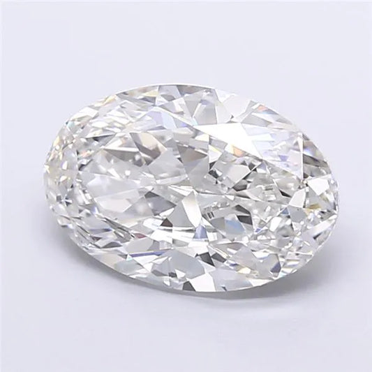 4.01ct Oval Lab Grown Diamond (Colour F, Clarity VVS2, IGI Certified)