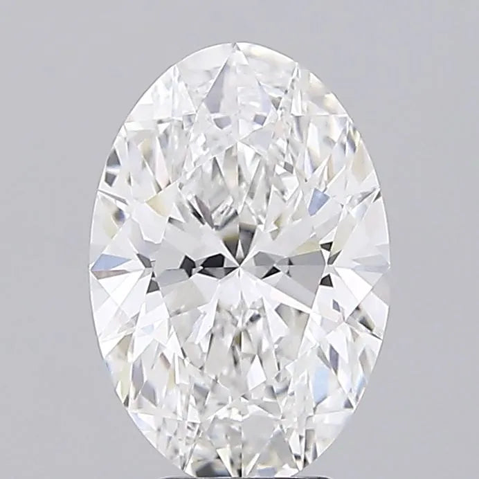 4.01ct Oval Lab Grown Diamond (Colour F, Clarity VVS2, IGI Certified)