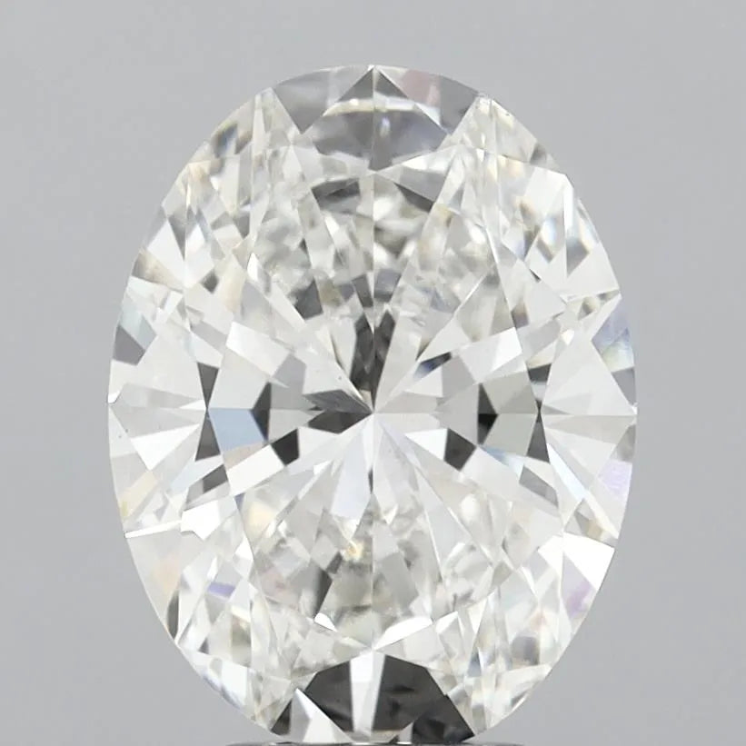4.01ct Oval Lab Grown Diamond (Colour G, Clarity VS1, IGI Certified)