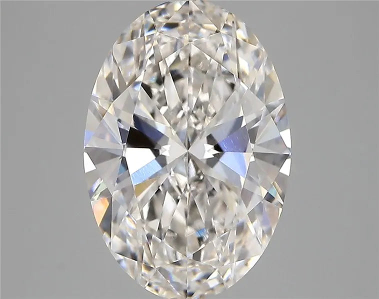 4.01ct Oval Lab Grown Diamond (Colour G, Clarity VVS1, IGI Certified)