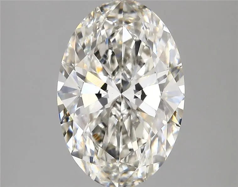 4.01ct Oval Lab Grown Diamond (Colour G, Clarity VVS1, IGI Certified)