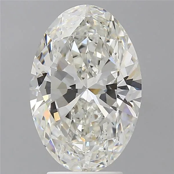 4.01ct Oval Lab Grown Diamond (Colour G, Clarity VVS2, IGI Certified)