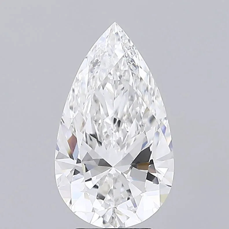 4.01ct Pear Lab Grown Diamond (Colour E, Clarity VVS1, IGI Certified)