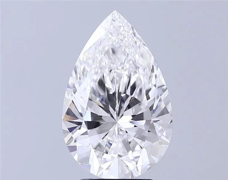 4.01ct Pear Lab Grown Diamond (Colour E, Clarity VVS1, IGI Certified)