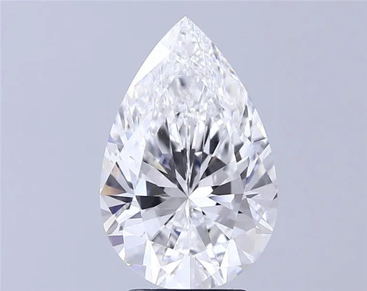 4.01ct Pear Lab Grown Diamond (Colour E, Clarity VVS1, IGI Certified)