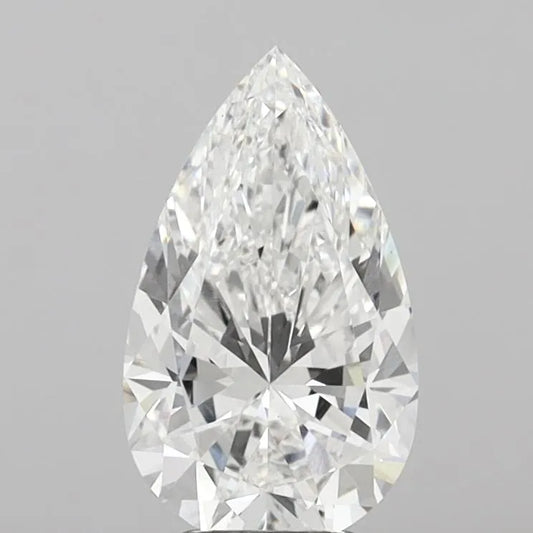 4.01ct Pear Lab Grown Diamond (Colour E, Clarity VVS2, IGI Certified)