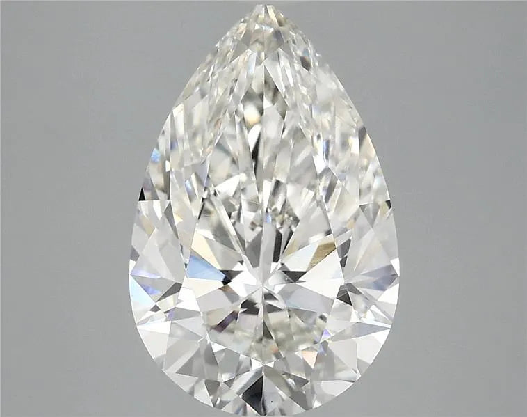 4.01ct Pear Lab Grown Diamond (Colour G, Clarity VVS2, IGI Certified)