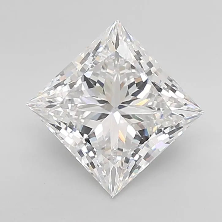 4.01ct Princess Lab Grown Diamond (Colour E, Clarity VVS2, GIA Certified)