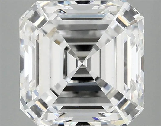 4.02ct Asscher Lab Grown Diamond (Colour E, Clarity VVS2, IGI Certified)