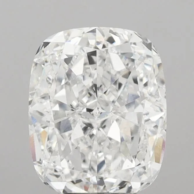 4.02ct Cushion modified Lab Grown Diamond (Colour D, Clarity VVS2, IGI Certified)