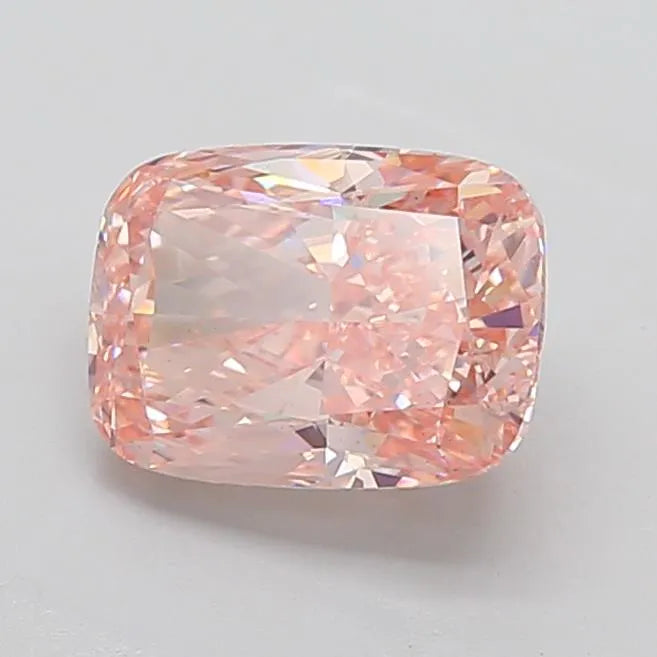 4.02ct Cushion modified Lab Grown Diamond (Colour Fancy Vivid Pink, Clarity VS2, IGI Certified)