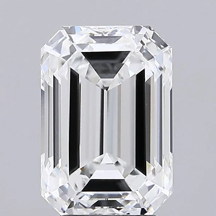 4.02ct Emerald Lab Grown Diamond (Colour D, Clarity VVS1, IGI Certified)