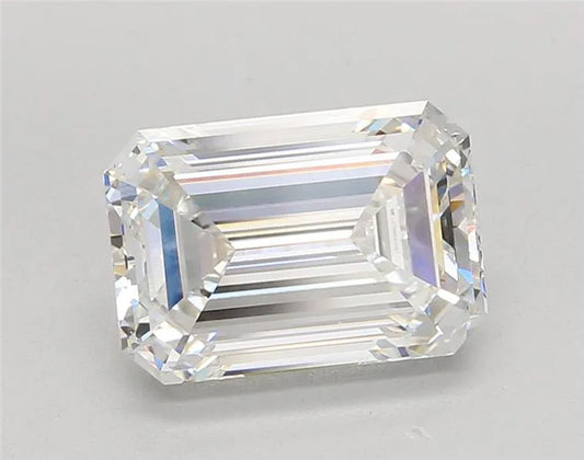 4.02ct Emerald Lab Grown Diamond (Colour E, Clarity VVS1, IGI Certified)