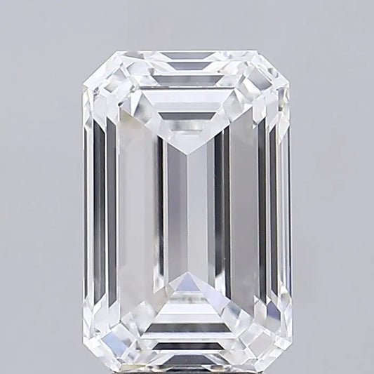 4.02ct Emerald Lab Grown Diamond (Colour E, Clarity VVS1, IGI Certified)