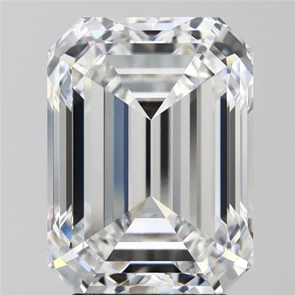 4.02ct Emerald Lab Grown Diamond (Colour E, Clarity VVS2, IGI Certified)
