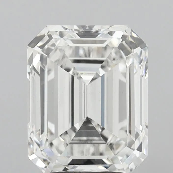 4.02ct Emerald Lab Grown Diamond (Colour F, Clarity VS1, IGI Certified)