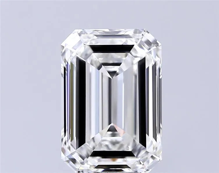 4.02ct Emerald Lab Grown Diamond (Colour F, Clarity VVS2, IGI Certified)