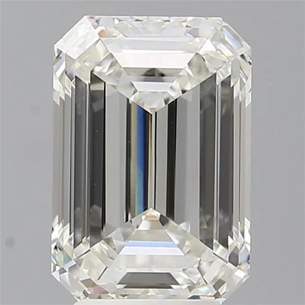 4.02ct Emerald Lab Grown Diamond (Colour G, Clarity VVS2, IGI Certified)