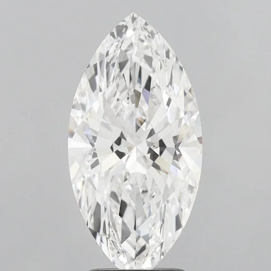 4.02ct Marquise Lab Grown Diamond (Colour E, Clarity VVS1, IGI Certified)