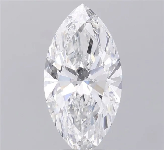 4.02ct Marquise Lab Grown Diamond (Colour E, Clarity VVS2, IGI Certified)