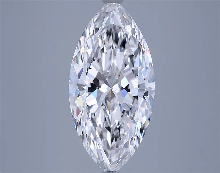 4.02ct Marquise Lab Grown Diamond (Colour F, Clarity VVS1, IGI Certified)