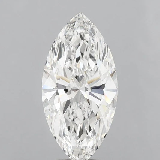 4.02ct Marquise Lab Grown Diamond (Colour F, Clarity VVS2, IGI Certified)