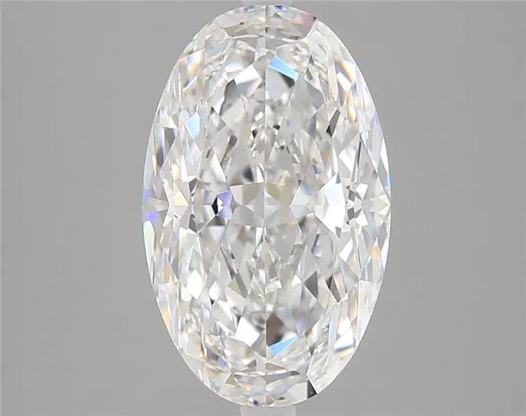 4.02ct Oval Lab Grown Diamond (Colour D, Clarity IF, Cut VG, IGI Certified)