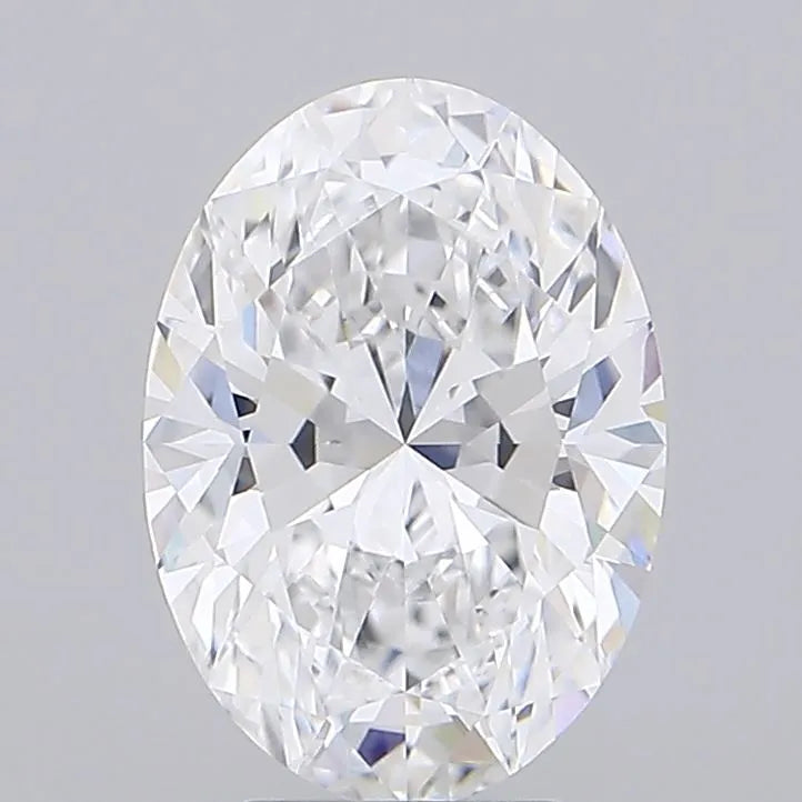 4.02ct Oval Lab Grown Diamond (Colour D, Clarity VVS1, IGI Certified)