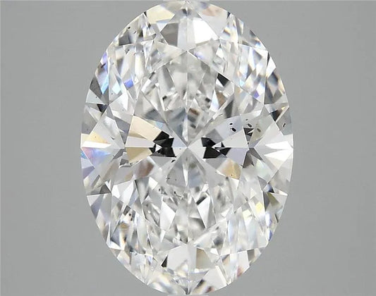 4.02ct Oval Lab Grown Diamond (Colour E, Clarity SI1, IGI Certified)