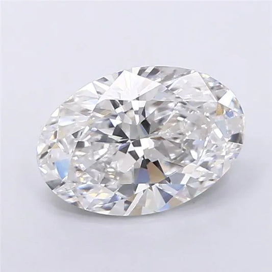 4.02ct Oval Lab Grown Diamond (Colour E, Clarity VVS1, IGI Certified)