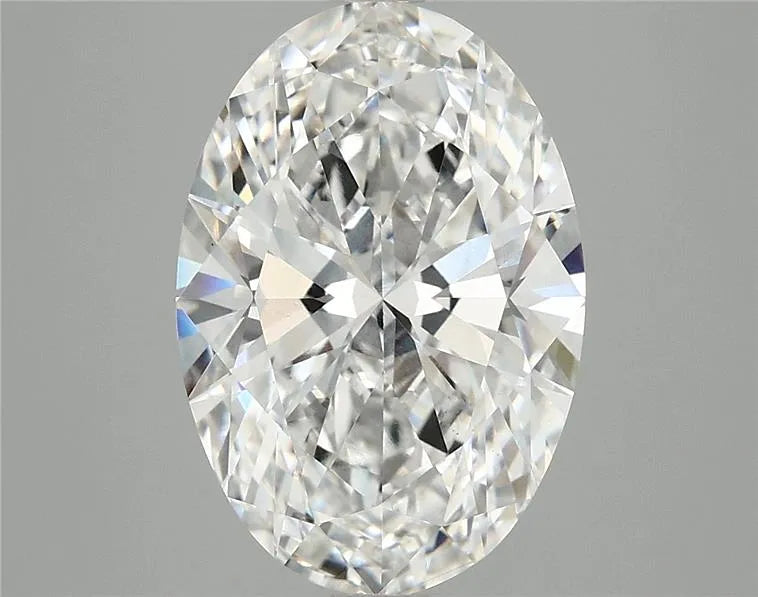 4.02ct Oval Lab Grown Diamond (Colour E, Clarity VVS2, IGI Certified)